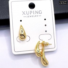 Сережки Xuping14К 10808 (2см.)